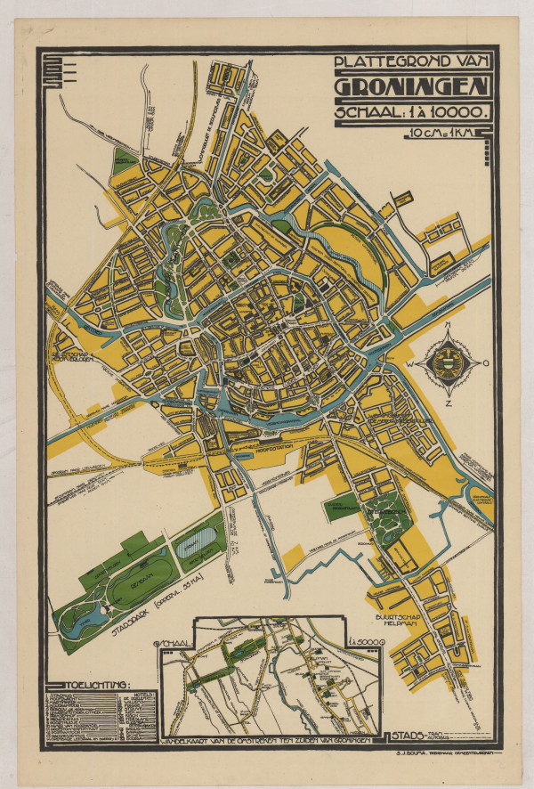 De kaart van Siebe Jan Bouma